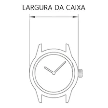 Rel贸gio Orient Masculino Prata Couro Mbsc1032 S2px Foto mini 2
