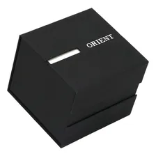 Rel贸gio Orient Masculino Prata Couro Mbsc1032 S2px Foto mini 3
