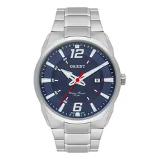 Relógio Orient Masculino Prata Mbss1461 D2sx Foto  mini 1