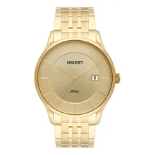 Rel贸gio Orient Masculino Slim Mgss1127 C1kx Dourado Foto mini 1