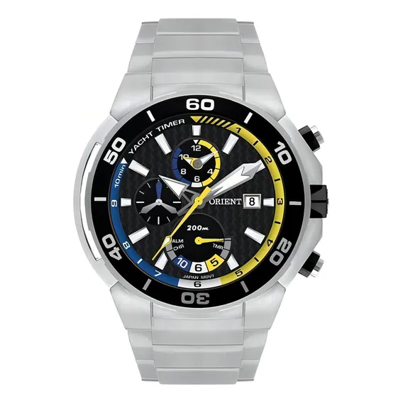 Rel贸gio Orient Masculino Yatch Timer Seatech 200m Mbttc007 Foto 1
