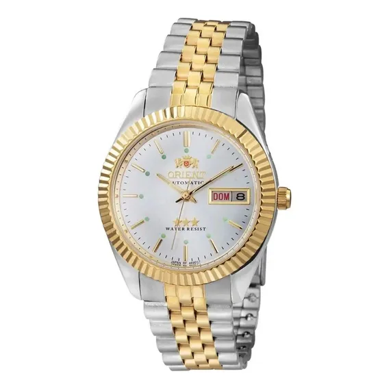 Rel贸gio Orient Original Autom谩tico 469ED1 Prata Foto 1