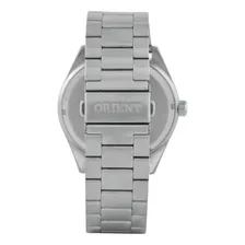 Rel贸gio Orient Prata Masculino Mbss1396 P2sx Com Calend谩rio Foto mini 3