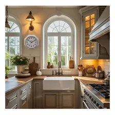 Relógio Parede 24 Cm Branco Cozinha Sala Herweg 660102-021 Foto mini  3