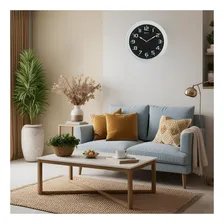 Relógio Parede 30 Cm Herweg 660016 Branco Fluorescente Foto mini  2