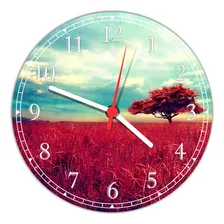 Rel贸gio Parede 脕rvore Paisagens Natureza Cozinhas Quartz Foto mini 1