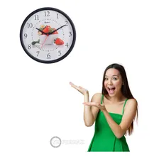 Rel贸gio Parede Cozinha 26 Cm Frutas Morango Herweg 6693-034 Foto mini 3