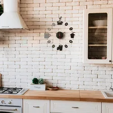 Relógio Parede Cozinha Grande Personalizado Sala Café 35cm Foto mini 2