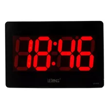 Rel贸gio Parede Mesa Led Digital Calend谩rio Term么metro Alarme Foto mini 1
