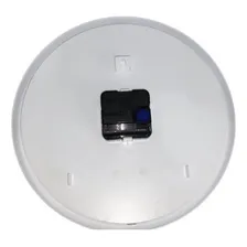 Relógio Parede Plastico 26 Cm Preto Branco Herweg Foto mini  3