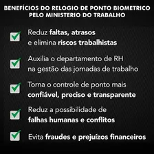 Relógio Ponto Biométrico e Proximidade 125 Khz | iDClass Control iD Foto mini 4
