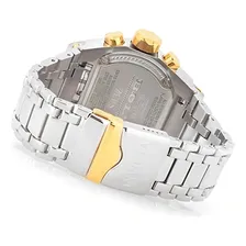 Rel贸gio Prata Dourado Invicta Zeus Bolt 20111 C/ Caixa Foto mini 2