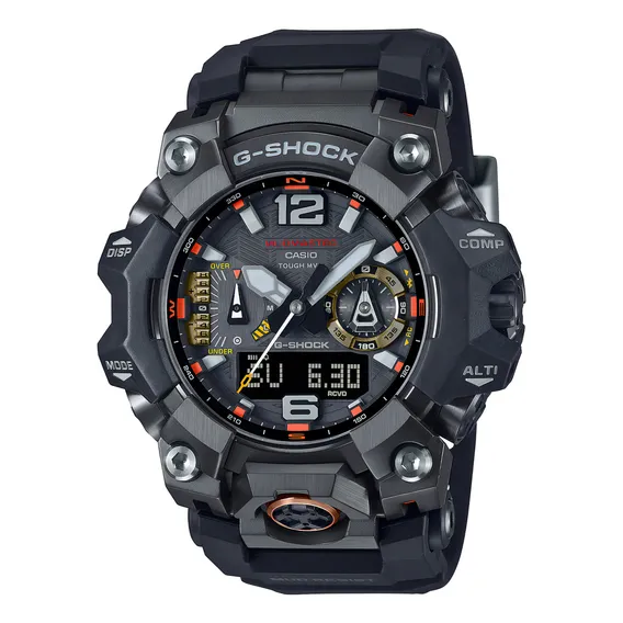 Rel贸gio preto masculino G-shock GWG-B1000ec-1a Carbon Foto 1