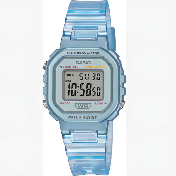 Rel贸gio Pulso Casio Infantil Digital Azul La-20whs Original Foto 1