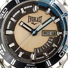 Relógio Pulso Everlast Masculino Aço Calendário E238 Foto mini 3
