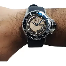 Relógio Pulso Everlast Masculino Aço Calendário E238 Foto mini 2