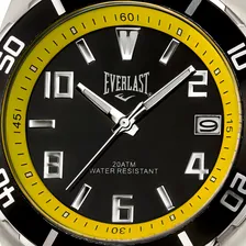 Relógio Pulso Everlast Masculino Aço Calendário E287 Foto mini 2