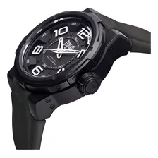 Relógio Pulso Everlast Masculino Esporte Silicone Preto E684 Foto mini  2