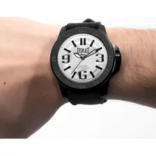 Relógio Pulso Everlast Masculino Esporte Silicone Preto E695 Foto mini  3