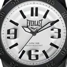 Relógio Pulso Everlast Masculino Esporte Silicone Preto E695 Foto mini  2