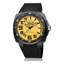 Rel贸gio Pulso Everlast Masculino Silicone Preto E677 Foto mini 1