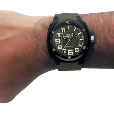 Relógio Pulso Everlast Masculino Silicone Verde E680 Foto mini  3