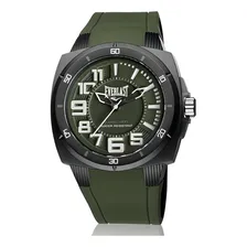 Relógio Pulso Everlast Masculino Silicone Verde E680 Foto  mini 1