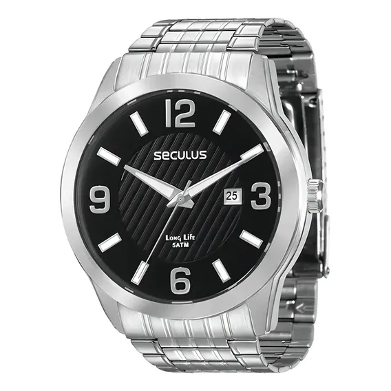 Relógio Seculus Masculino 28837g0svna1 Com Nf Foto 1