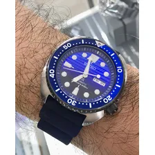 Relogio Seiko Srpc91 Automatico Turtle Dive Ocean Special Ed Cor da correia Preto Cor do bisel Azul Cor do fundo Foto mini 4