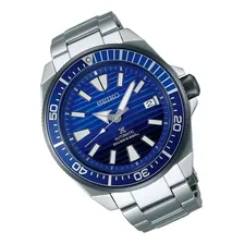 Rel贸gio Seiko Srpc93 Dive Samurai Azul Automatico Ed Special Cor da correia Prateado Cor do fundo Foto mini 3