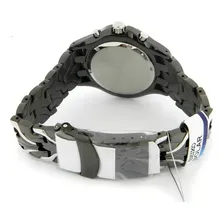 Rel贸gio Seiko Ssc139 Solar Excelsior Cronografo Com Alarme Correia Prateado Bisel Prateado Fundo Foto mini 4