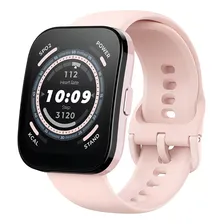 Rel贸gio Smartwacth Xiaomi Amazfit Bip 5 Gps Bluetooth Alexa Caixa Rosa Pulseira Rosa Bisel Preto Desenho Da Pulseira Lisa Foto mini 1