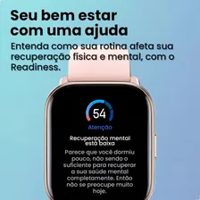 Relógio Smartwatch Amazfit Active C/alexa Gps Rosa Foto mini 4