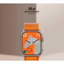 Relogio Smartwatch Inteligente W69 Ultra Mini Faz Ligações Pelo Celular Relogio Smart Smartwatch Relogio Inteligente Relogio Marca Passos Marca Batimentos Mede Pressão Relogio Para Correr Musica Foto mini 1