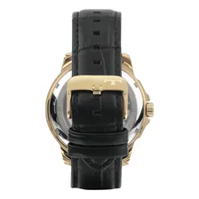 Relógio Technos Masculino Automático Dourado Pulseira Couro Foto mini 3