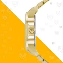 Relógio Technos Masculino Dourado Analógico Prova Dágua Luxo Aço Inoxidável Foto mini 4