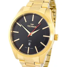 Relógio Technos Masculino Dourado Performer Racer Foto mini  3
