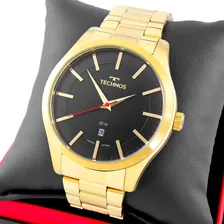 Relógio Technos Masculino Dourado Performer Racer Foto  mini 1