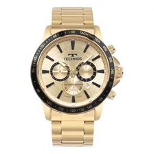 Rel贸gio Technos Masculino Grandtech Dourado Foto mini 1