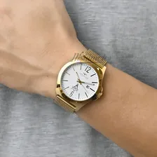 Relógio Technos Masculino Maçonaria Dourado Social Quartz Foto mini  3