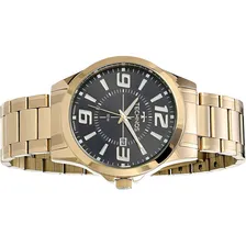 Rel贸gio Technos Masculino Performance Racer Dourado Foto mini 2