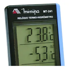 Rel贸gio Termo-higr么metro Digital Mt-241 Minipa Foto mini 3