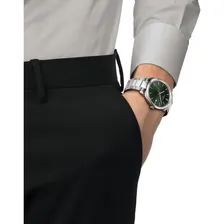 Rel贸gio Tissot Pr100 Classic em A莽o Verde Foto mini 3