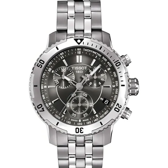 Rel贸gio Tissot Prs 200 Preto Original Foto 1