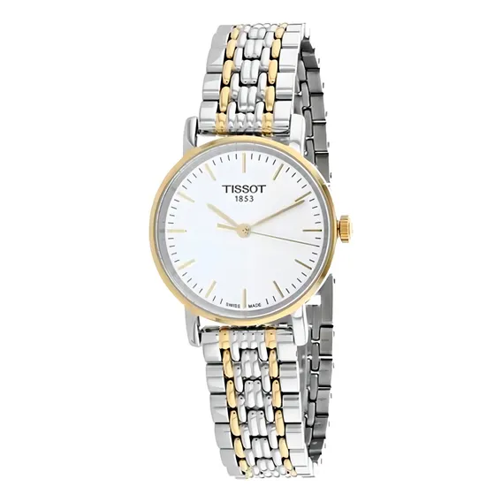 Rel贸gio Tissot T-classic Everytime Small White Dial Foto 1