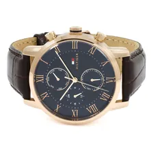 Relógio Tommy Hilfiger Masculino 1791399 Couro Marrom Foto mini  3