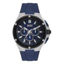 Rel贸gios Orient Masculino Cron贸grafo Prata Mbspc045 D1dx Foto mini 1