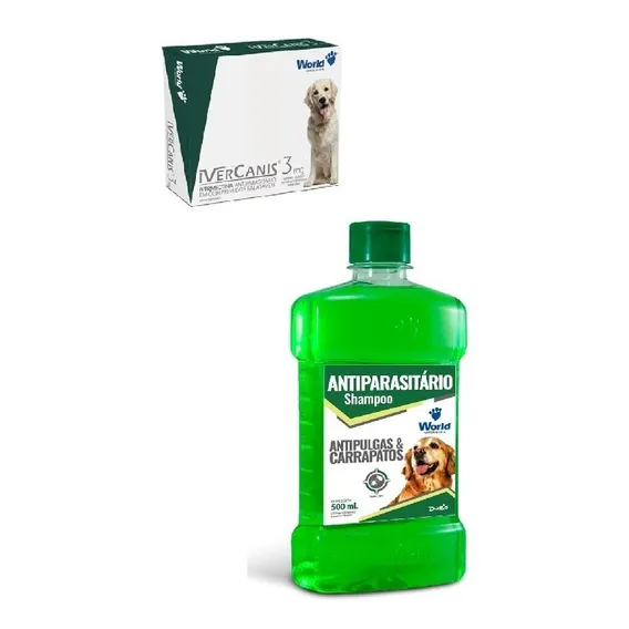Remedio Antipulga Carrapato+shampoo Antipulga Carrapato Foto 1
