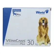 Remédio Para Verme Cães 30kg Vermicanis Plus Vermifugo 2 Cx Foto mini  2