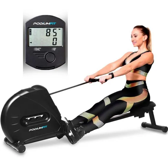 Remo Seco Simulador Podiumfit Rs100 - 4 Cargas - Remador Foto 1